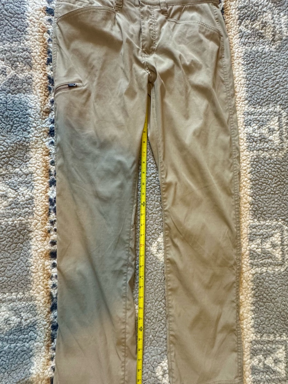 Orvis Tan Men's Chinos with Zip Pocket 32x32 - Picture 2 of 6